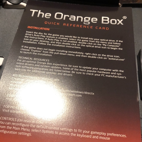 The Orange Box Half-Life 2: Episode Two Team Fortress 2 & include Episode One - Picture 8 of 8